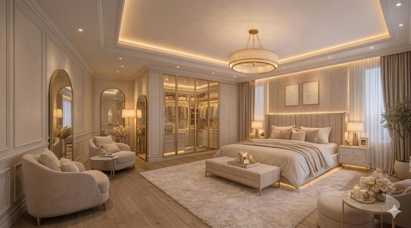 Luxury Master Bedroom Style Design