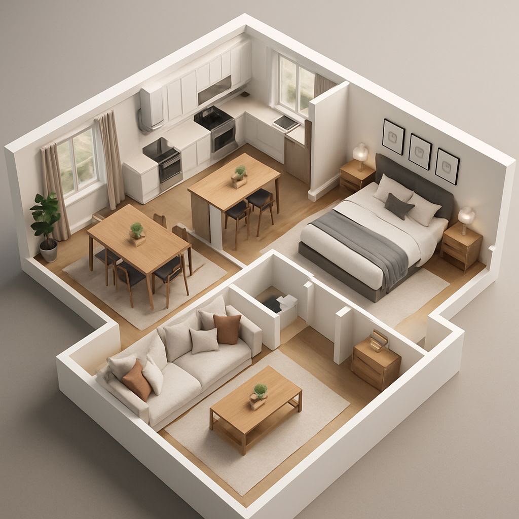 Photorealistic Interior Rendering