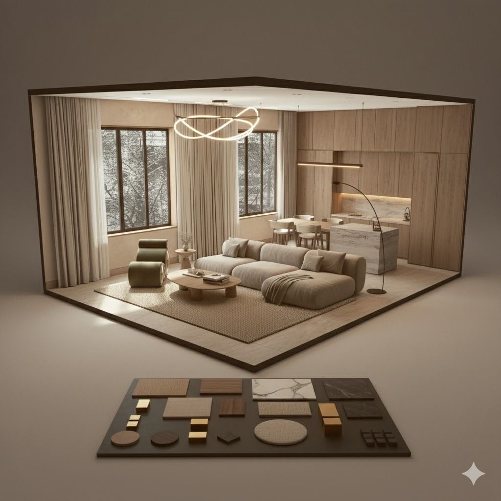 3D Architectural Visualization: From Concept to Reality with Realistic Rendering