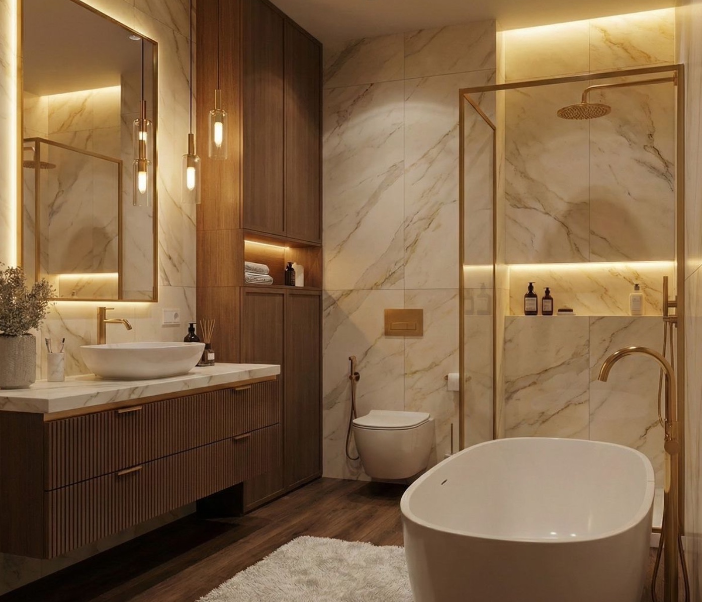 Modern Bathroom Design Ideas for Luxury Homes in Dubai