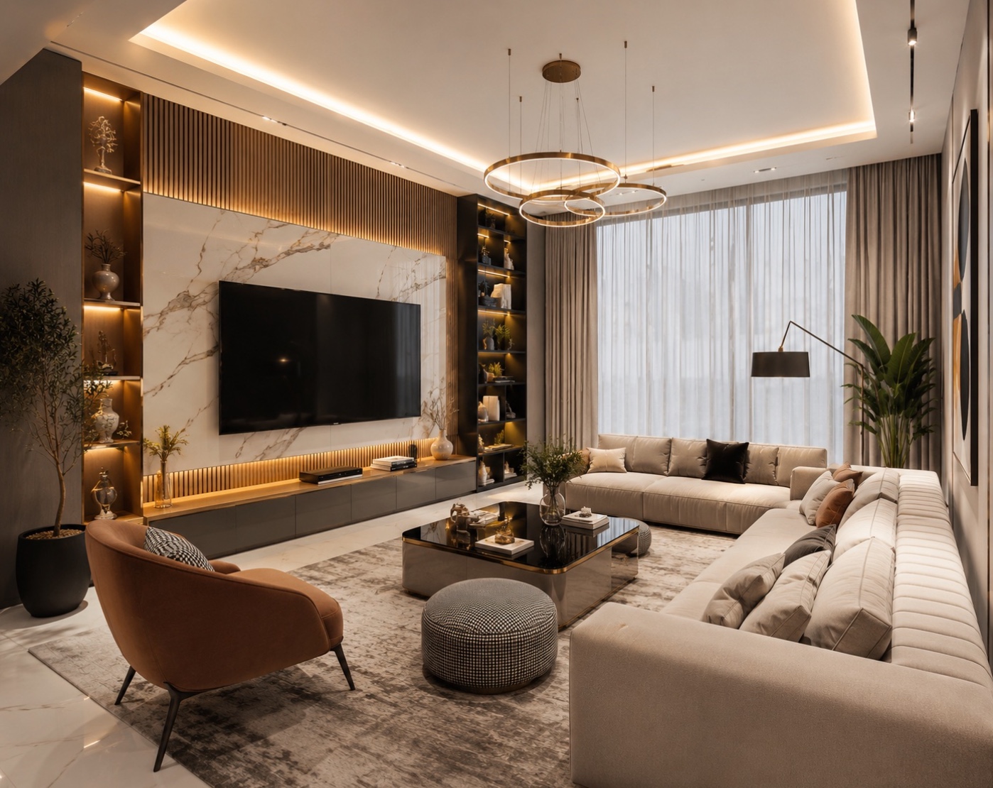 Modern Living Room Spatial Layout Tips for Luxury Homes
